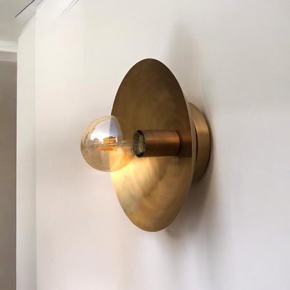 Handmade Italian Brass Wall Lamp For Modern Interiors | Frost Lights