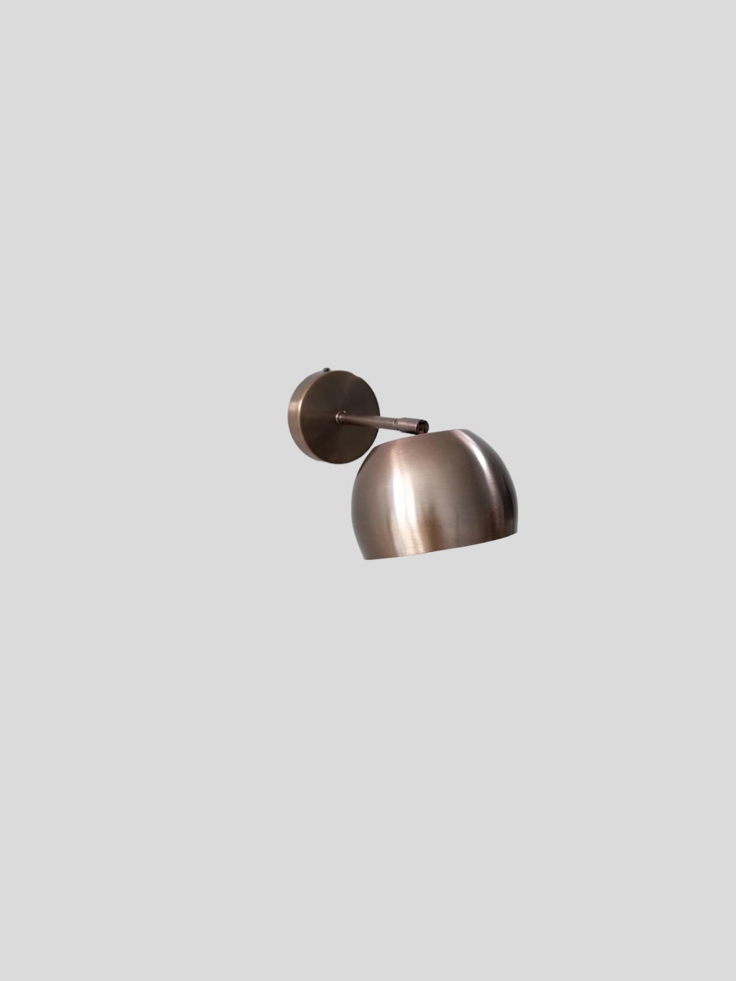 Single Bulb Light Brass Sputnik Pivot Wall Sconce Light Fixtures, Adjustable wall sconce