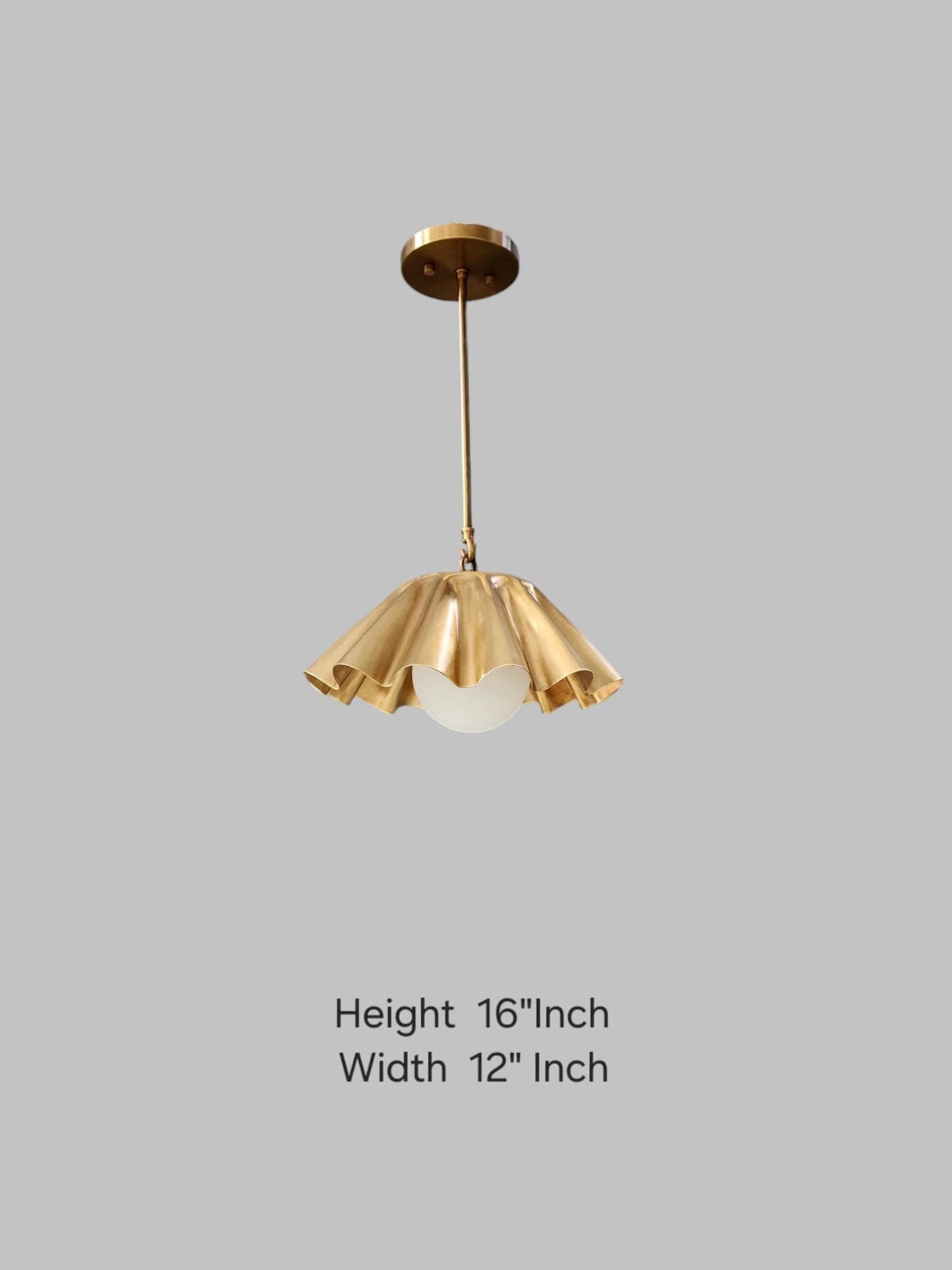 1 Light Elegant Ceiling Flush mount light Pendant Mid Century Modern Raw Brass Sputnik chandelier light Fixture.