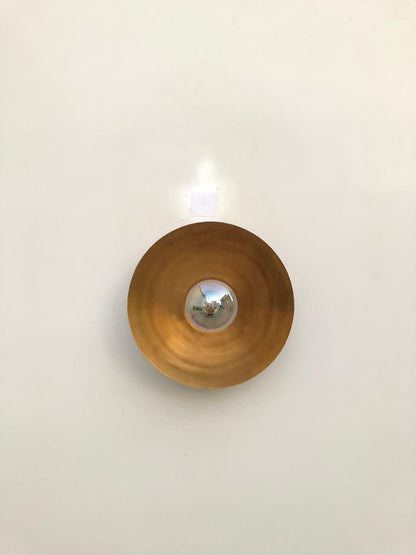 Decorative Brass Wall Lamp For Entryway | Frost Lights