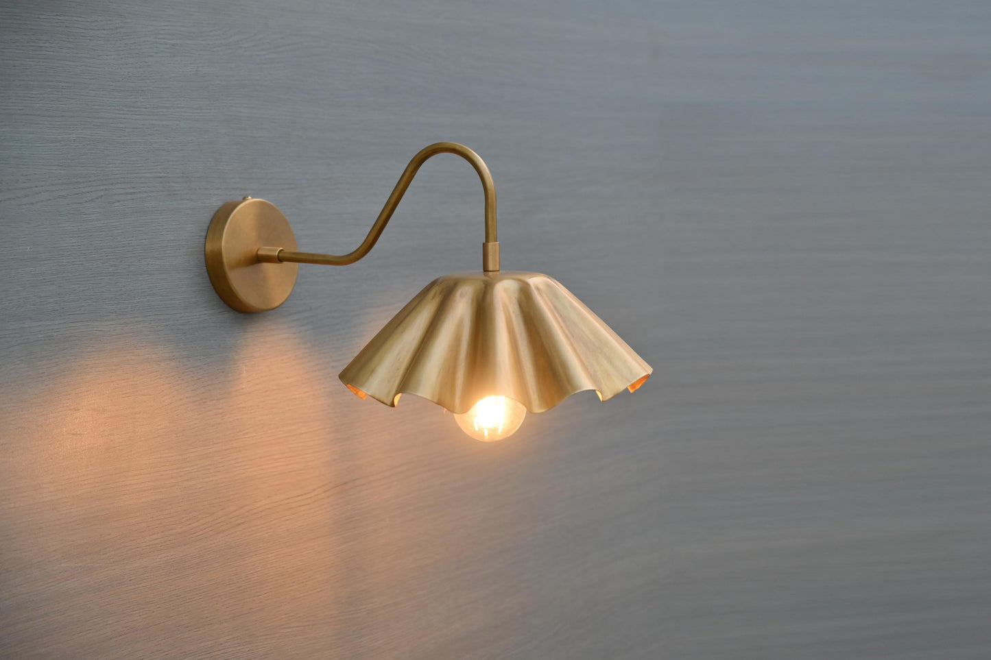 Handcrafted brass wall Lamp Timeless elegance for your home.