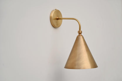 Handcrafted Mid-Century Brass Wall Sconce For Modern Homes | Frost Lights