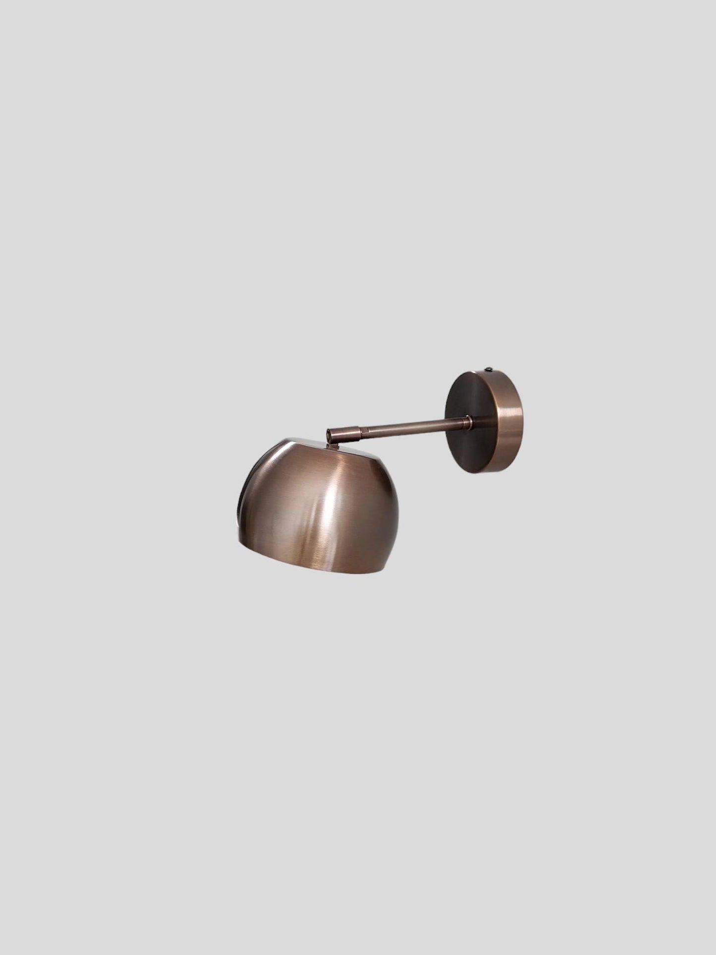 Single Bulb Light Brass Sputnik Pivot Wall Sconce Light Fixtures, Adjustable wall sconce