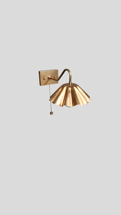 Premium Solid Brass Wall Sconce For Home Decor | Frost Lights
