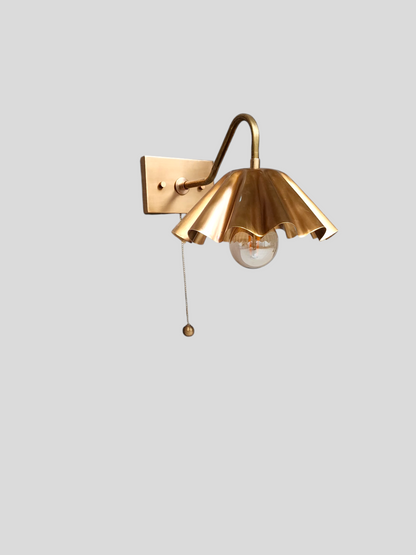 Minimalist Brass Wall Sconce With Timeless Style | Frost Lights