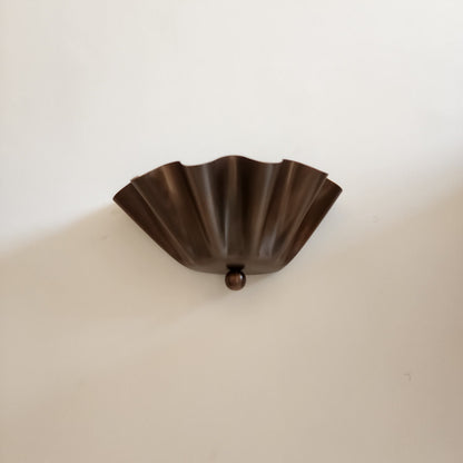Elegant Brass Flower Lighting Fixture | Frost Lights