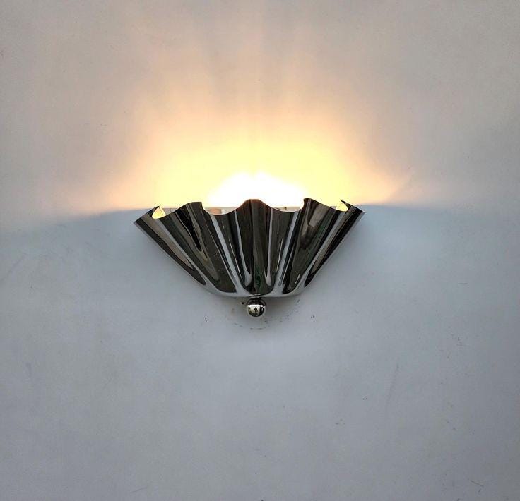 Antique Brass Floral Wall Lamp With Artisan Details | Frost Lights