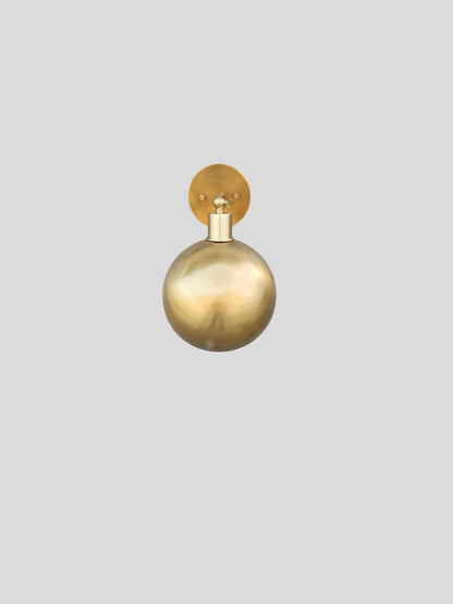 Mid-Century Modern Brass Wall Lamp With Adjustable Arm | Frost Lights