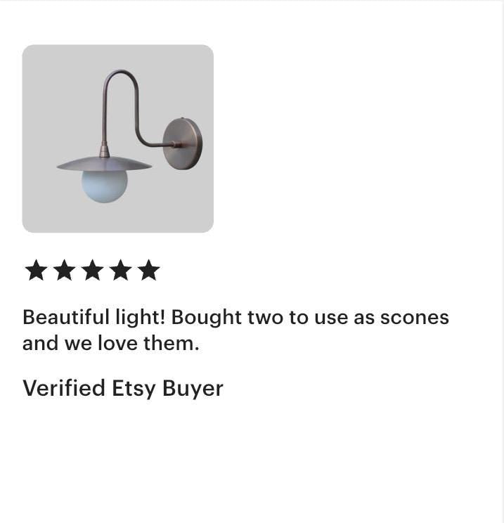 Brass Swan Neck Wall Lamp For Bedroom | Frost Lights