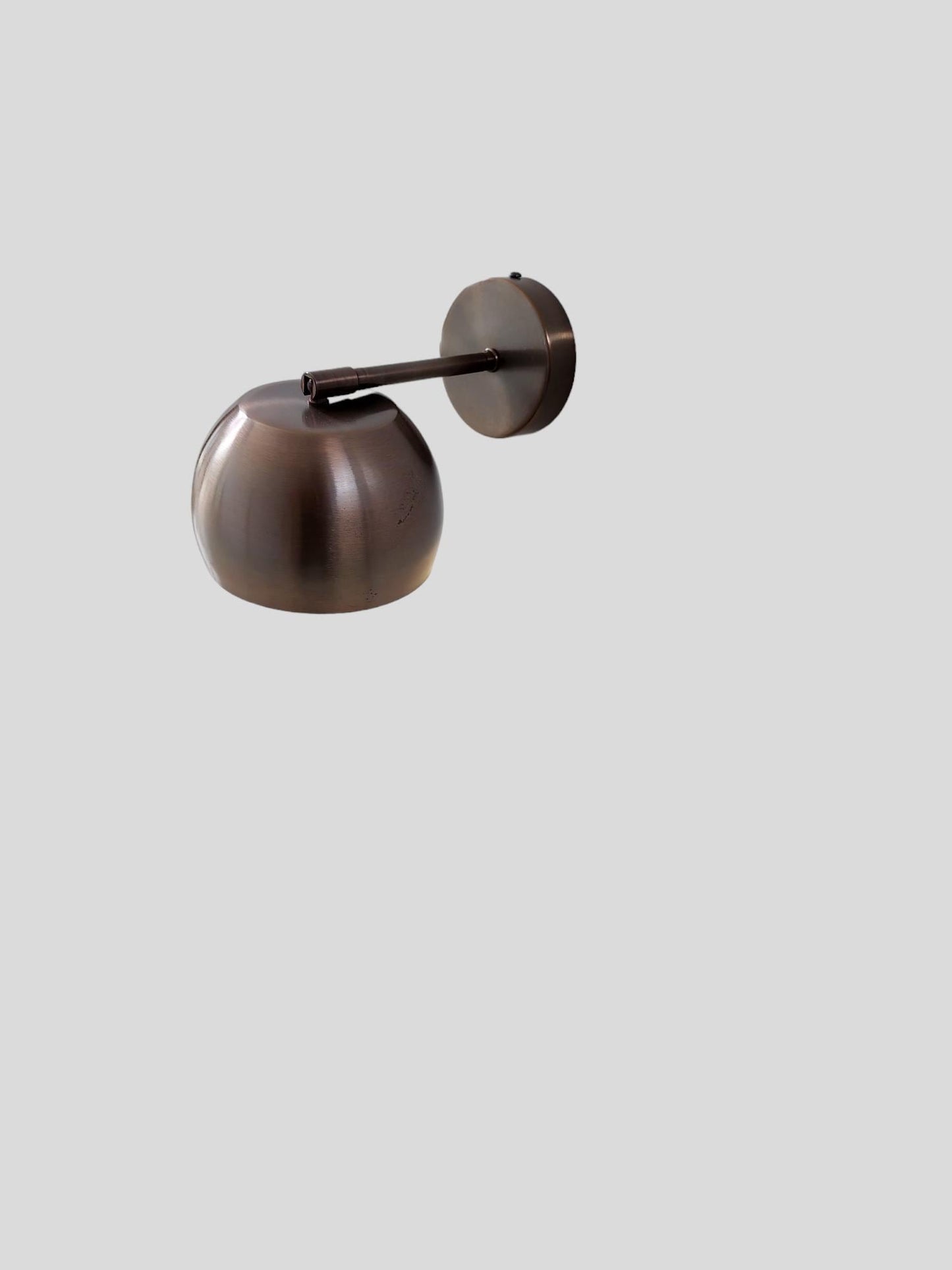 Single Bulb Light Brass Sputnik Pivot Wall Sconce Light Fixtures, Adjustable wall sconce