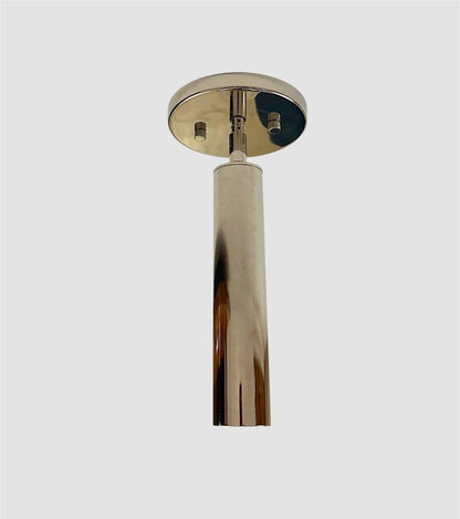 Handmade Brass Cylinder Wall Sconce – Minimalist Mid-Century Tube Light - optimized image