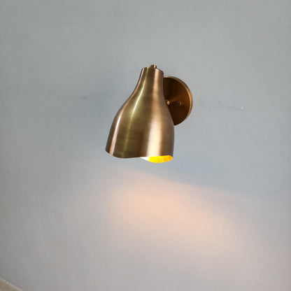 Scandinavian Brass Wall Light Fixture | Frost Lights
