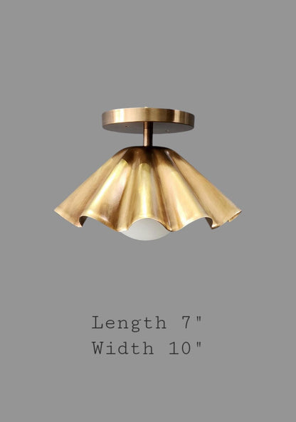Scandinavian Brass Ceiling Lighting | Frost Lights