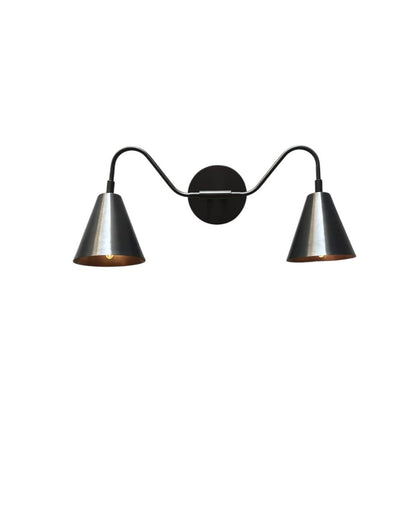 Two Light Brass Wall Sconce for Bathroom Vanity | Frost Lights