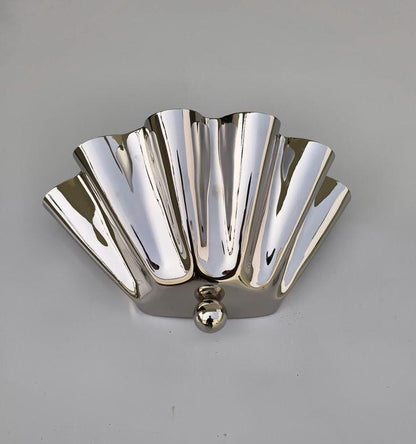 Half Flower Brass Wall Sconce With Floral Design | Frost Lights