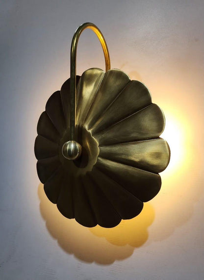 Brass Wall Lamp with Hidden Ambient Lighting | Frost Lights