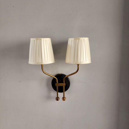 Illuminate in Style: Vintage-Inspired Double Arm Wall Sconce - optimized image