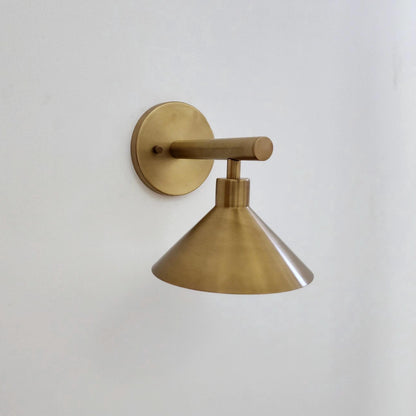 Luxury Brass Wall Light With Minimalist Design | Frost Lights