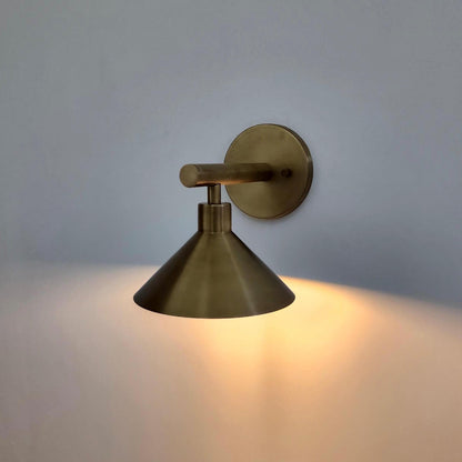 Luxury Brass Wall Light With Minimalist Design | Frost Lights