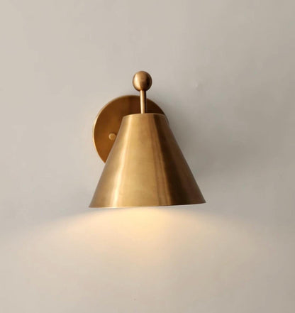 Handmade Vintage Brass Wall Sconce | Frost Lights