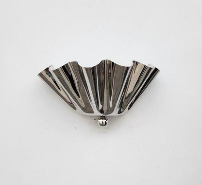 Handmade Brass Wall Sconce With Petal Shape | Frost Lights