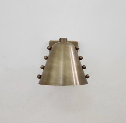 Brass Rivet Accent Wall Lamp | Frost Lights
