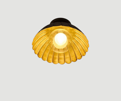 Elegant Brass Floral Ceiling Lighting | Frost Lights