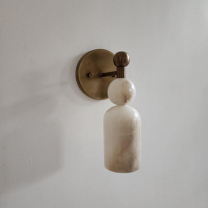 Modern Luxury Brass Wall Light | Frost Lights