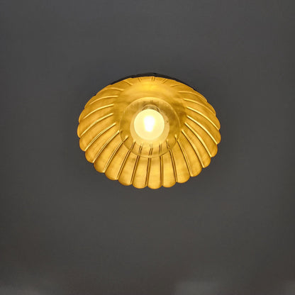 Vintage Brass Flower Lamp For Home Decor | Frost Lights