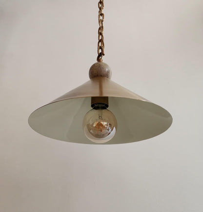 Solid Brass Pendant Light For Dining Room | Frost Lights