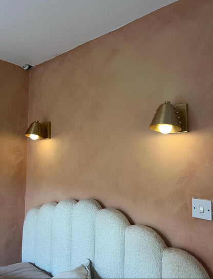 Elegant Brass Wall Sconce For Contemporary Homes | Frost Lights