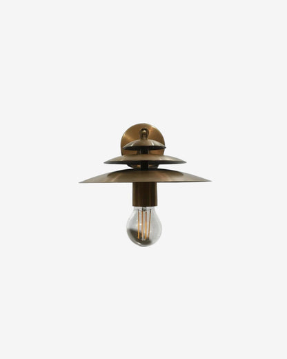 Handcrafted Brass Wall Sconce With Articulating Arm | Frost Lights