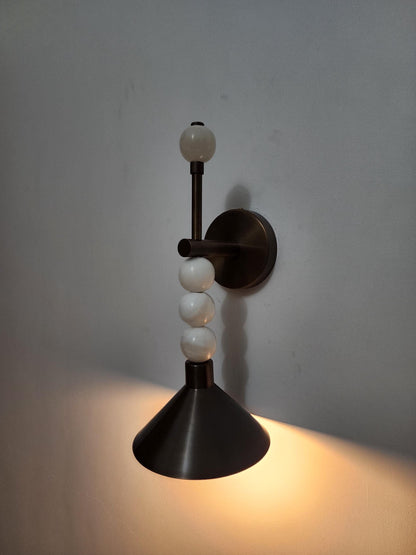 Organic Modern Alabaster Wall Light | Frost Lights