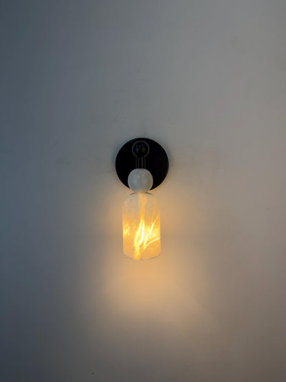 Mid Century Alabaster Wall Light | Frost Lights