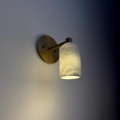Solid Brass Minimalist Wall Sconce | Frost Lights