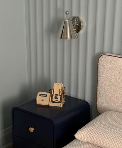 Handmade Brass Wall Light for Living Room | Frost Lights