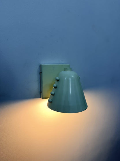Minimalist White Shade Brass Wall Lamp For Interiors | Frost Lights