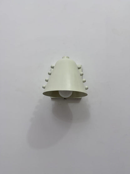 Artisan Brass Wall Sconce With Decorative Rivets | Frost Lights