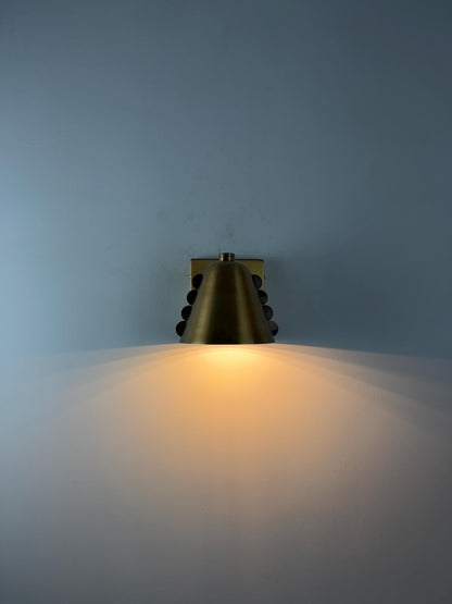 Artisan Brass Wall Light With Mid Century Style | Frost Lights