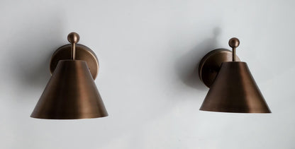 Decorative Brass Wall Light Set | Frost Lights