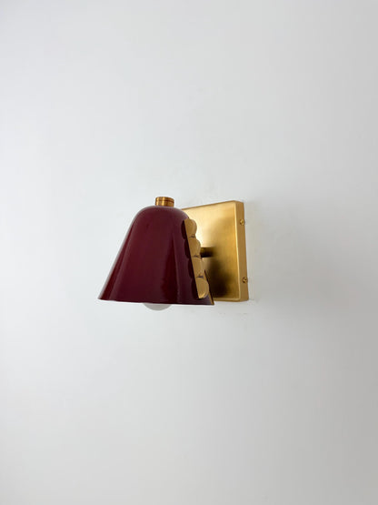 Scandinavian Brass Wall Fixture | Frost Lights