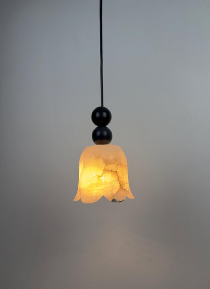Luxury Alabaster Light Fixture With Organic Shape | Frost Lights