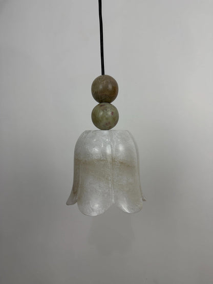 Natural Alabaster Pendant For Dining Space | Frost Lights