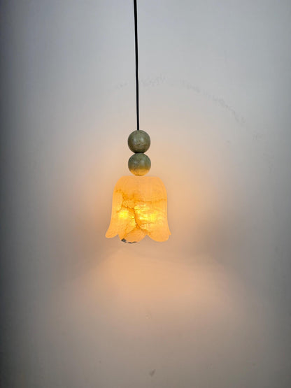 Handmade Alabaster Ceiling Fixture Design | Frost Lights