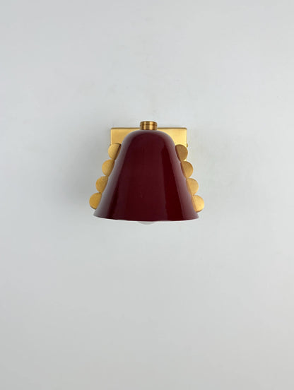 Handmade Brass Accent Wall Lamp | Frost Lights