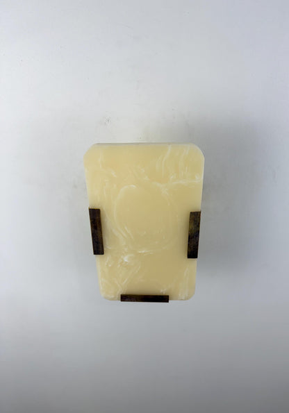 Natural Onyx Rectangular Wall Sconce - 10" x 6" - E12/E14 Compatible - optimized image