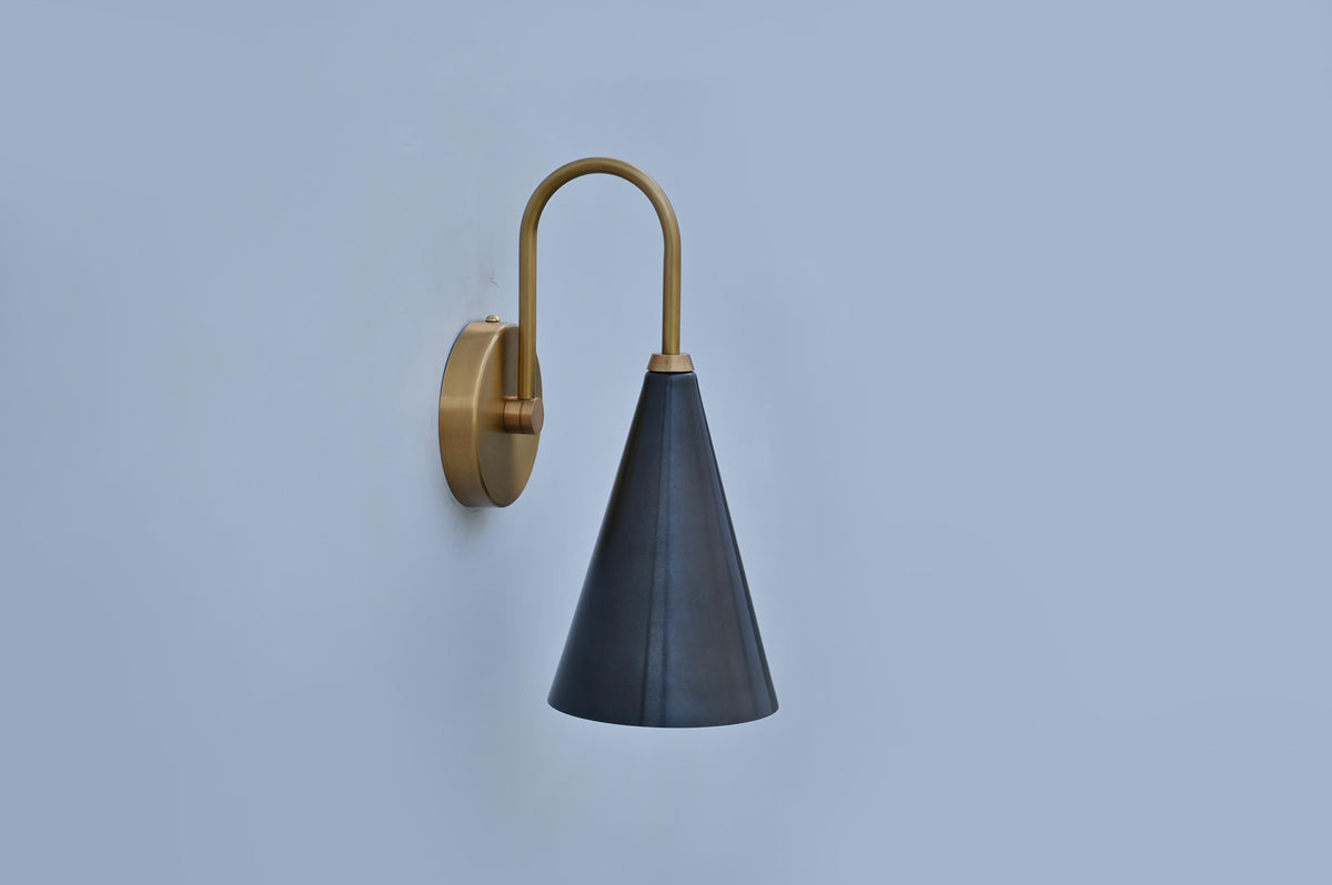 Modern Classic Brass Wall Sconce | Frost Lights