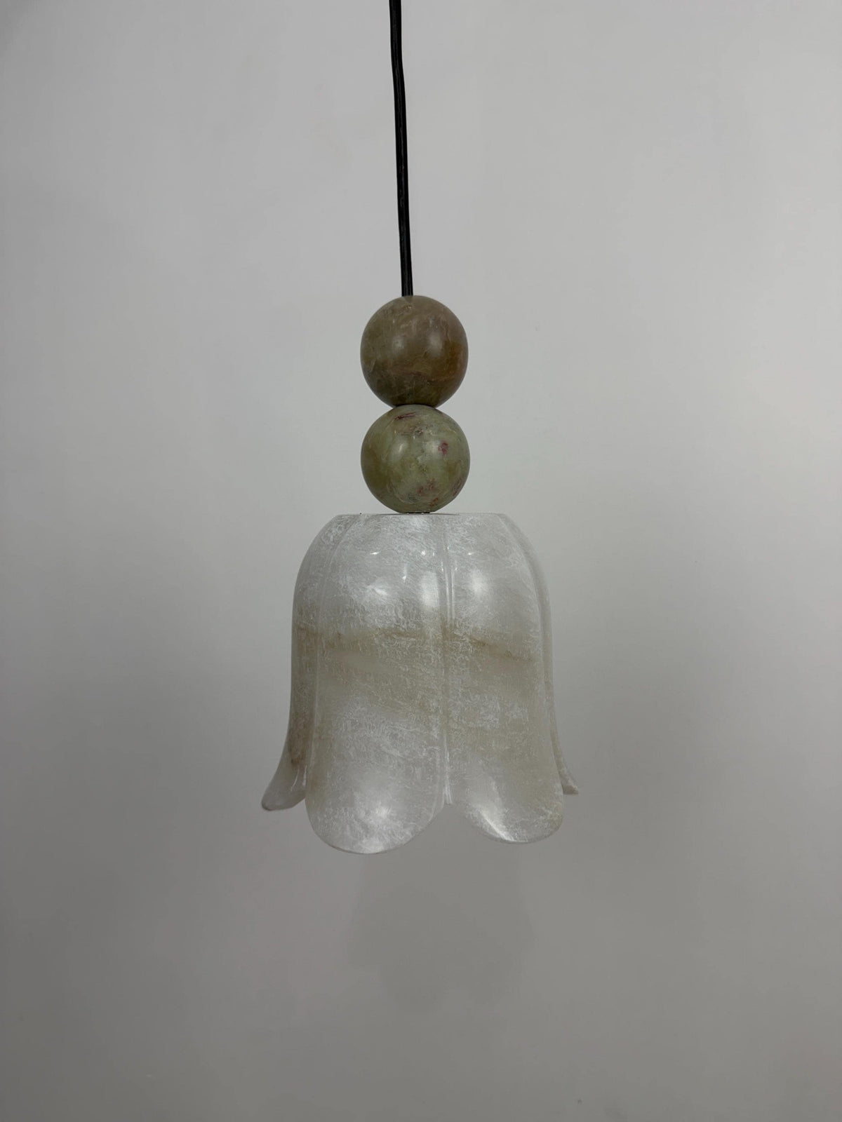 Natural Alabaster Pendant For Dining Space | Frost Lights