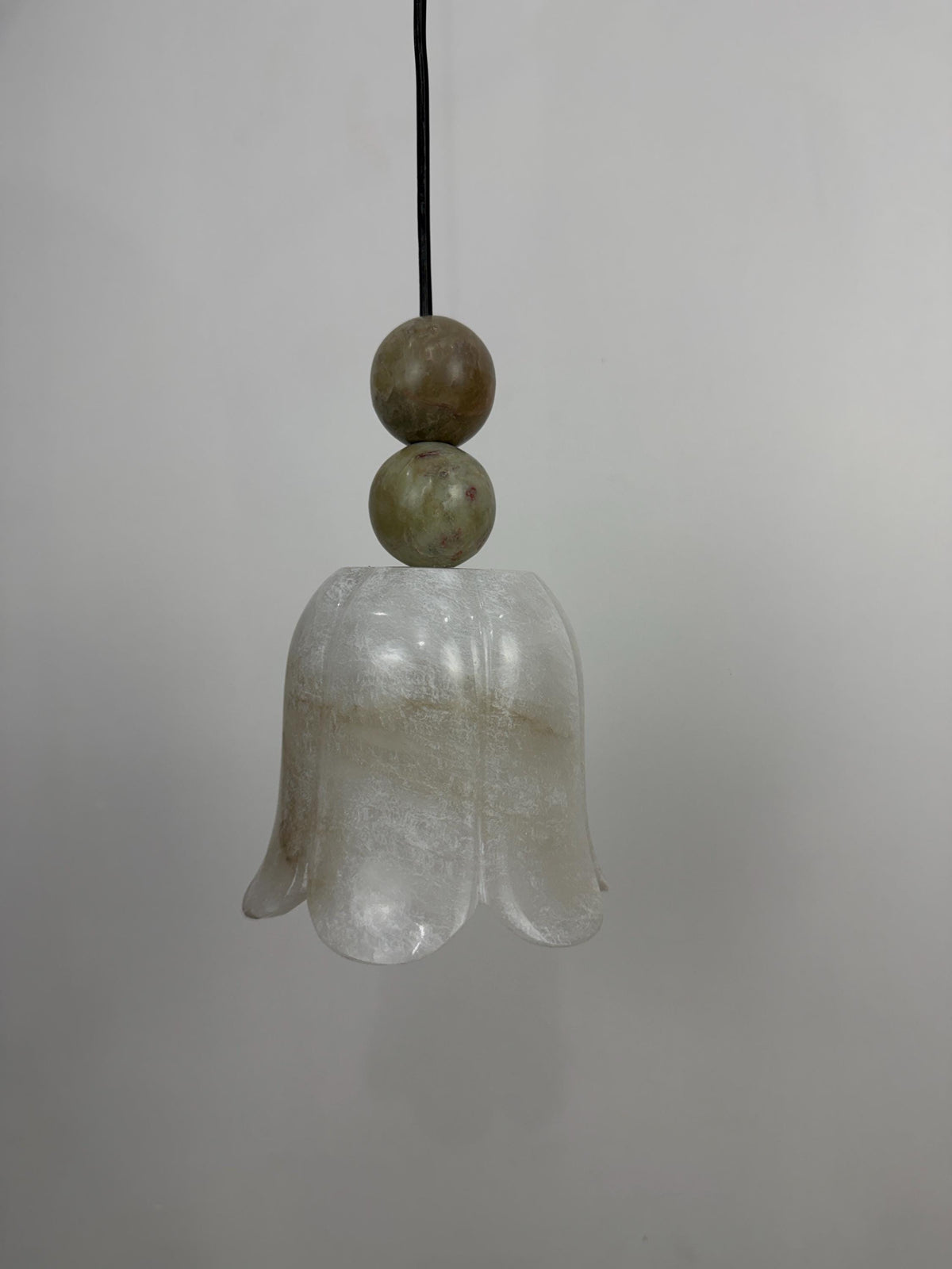 Natural Alabaster Pendant For Dining Space | Frost Lights