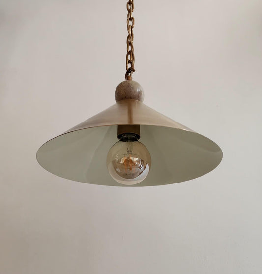 Solid Brass Pendant Light For Dining Room | Frost Lights